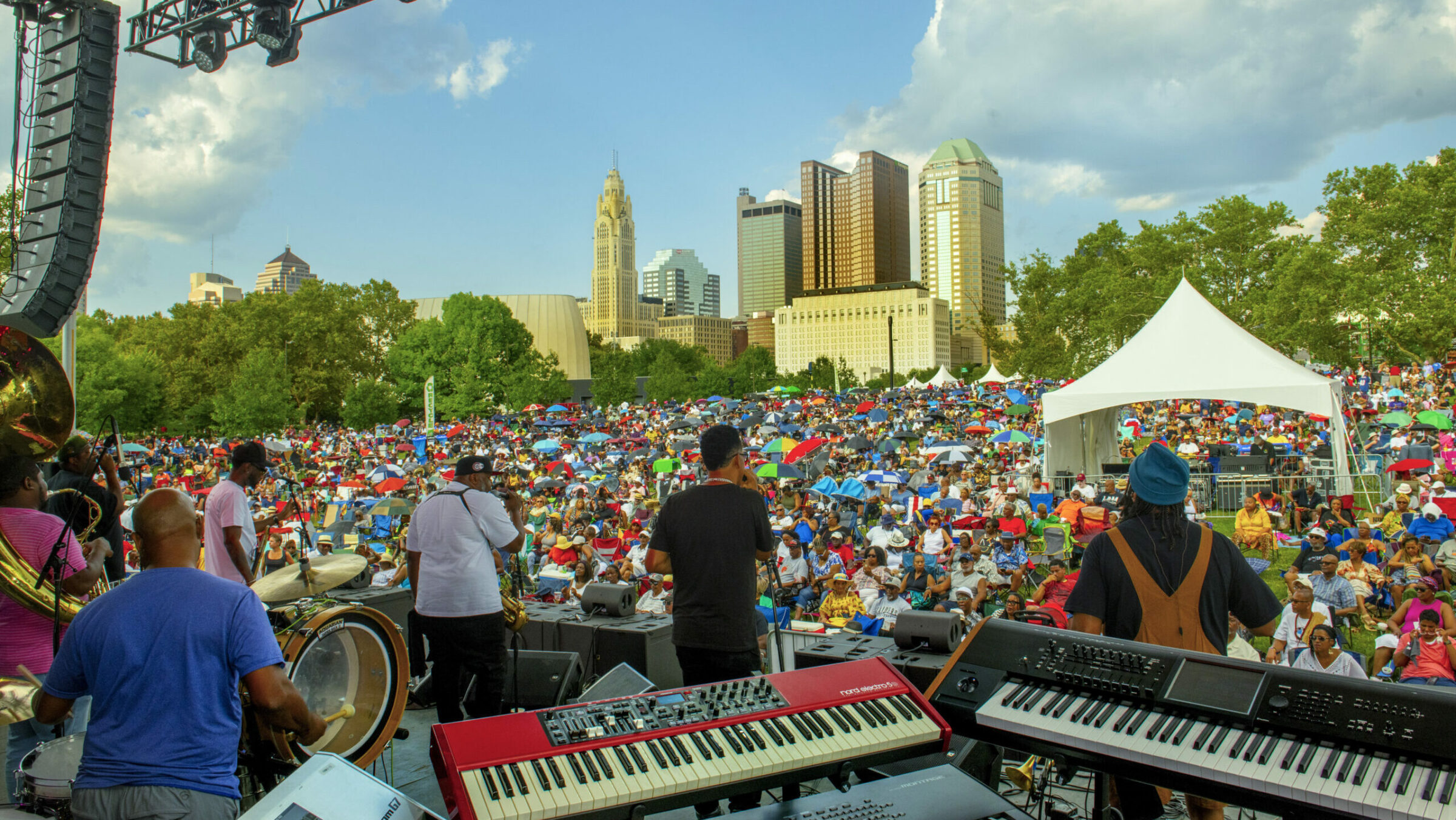 Jazz & Ribs Fest Downtown Columbus