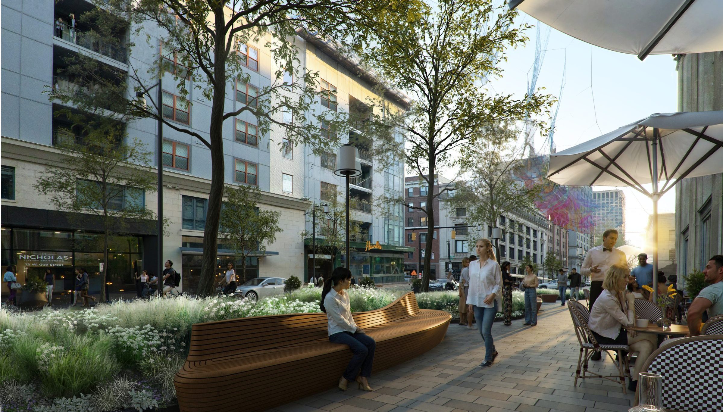 Capital Line - Ground Level Perspective