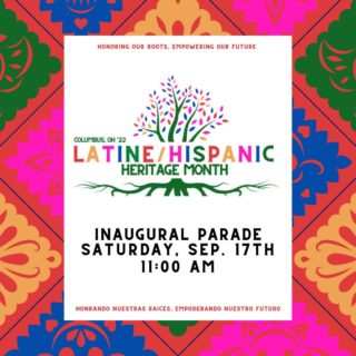 The first ever Columbus Latine Parade will kick off this Saturday, September 17 in Downtown Columbus. Celebrating #hispanicheritagemonth, the parade will be followed by a program highlighting emerging leaders in the Latine/Hispanic community on the Broad Street side of City Hall.

While you're here, explore some of the Latine-owned businesses Downtown including @barroluco.argentine, @CincoTacos614 and @TortillaStreetfood.

Latine/Hispanic Heritage Month Parade
Saturday, September 17
11 am Parade, 12 pm Program 
Parade will step off from Rich Street and Civic Center Drive, near @thesciotomile. For the full parade route, head to the link in our bio.